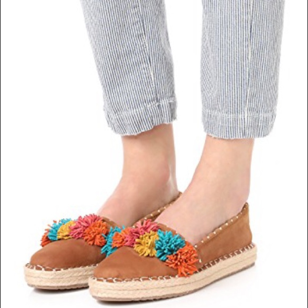 Sam Edelman Issa Pom Pom Espadrilles - Picture 1 of 6
